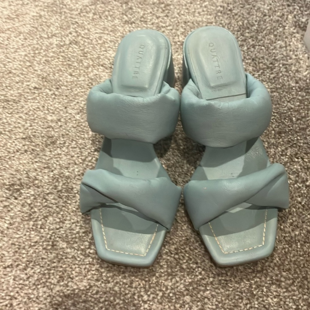 Blue heels